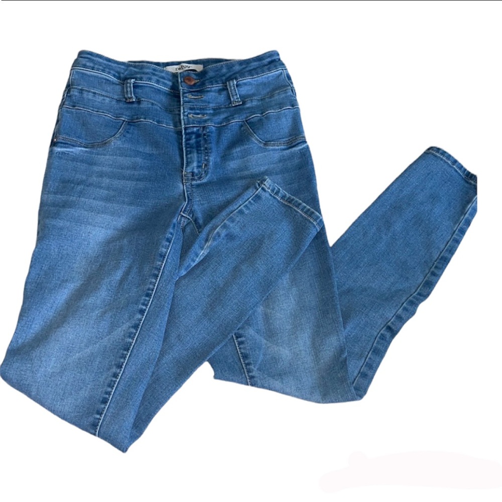 Refuge High Waisted Skinny Jeans